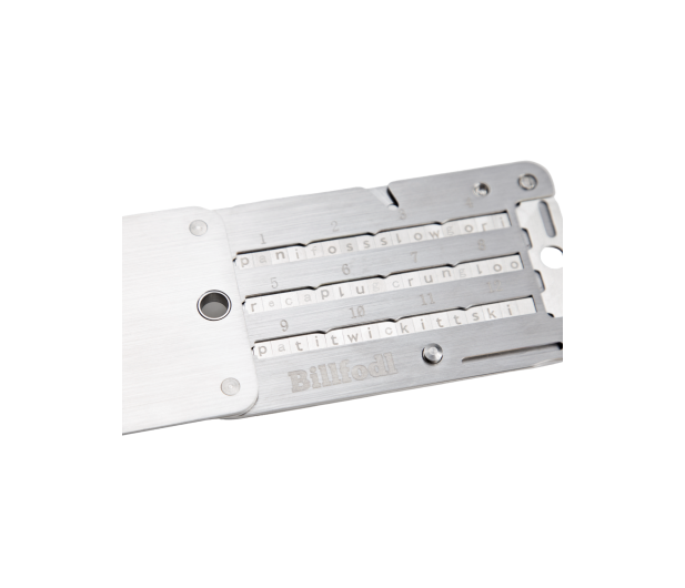 Billfodl Seed Phrase Holder - 1149229 - zdjęcie 3